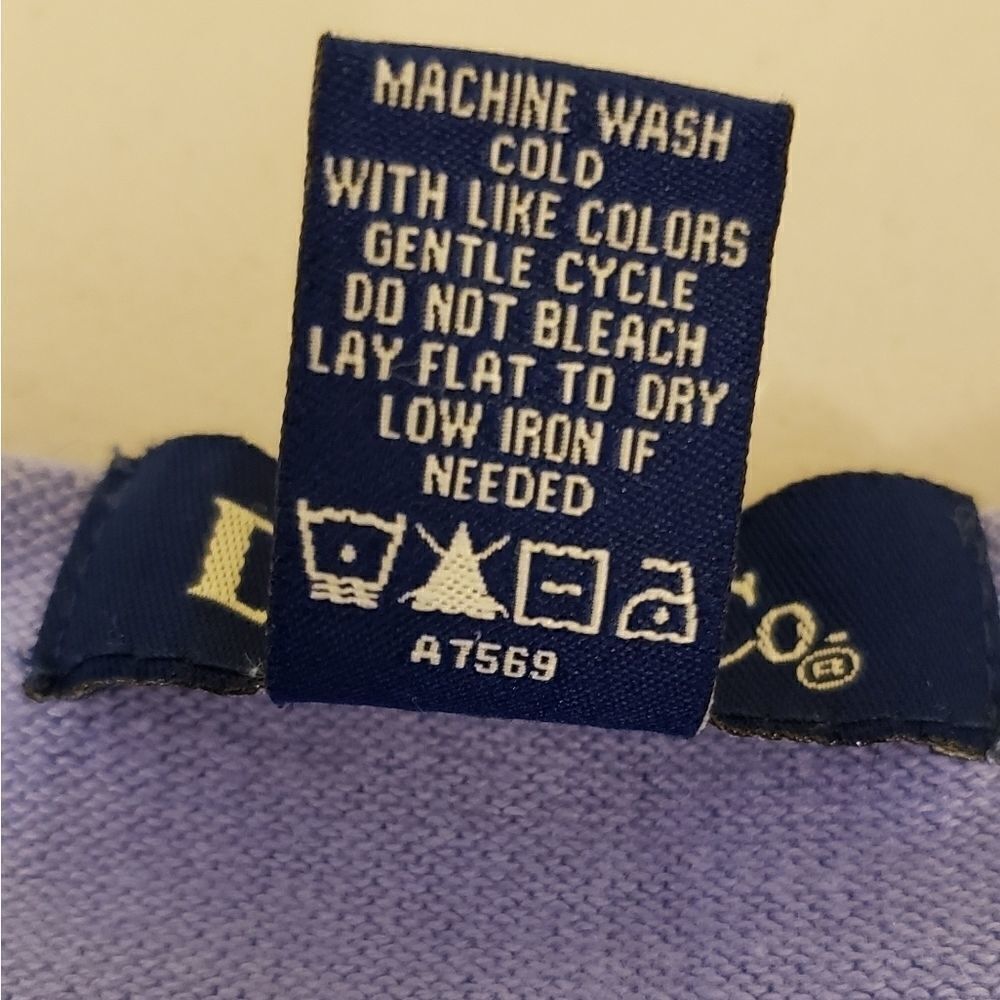 Denim&Co periwinkle  sweater top - Picture 3 of 4